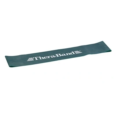 Imagen de Thera Band Loop Banda elástica para fitness (7,6 x 30,5 cm), color verde