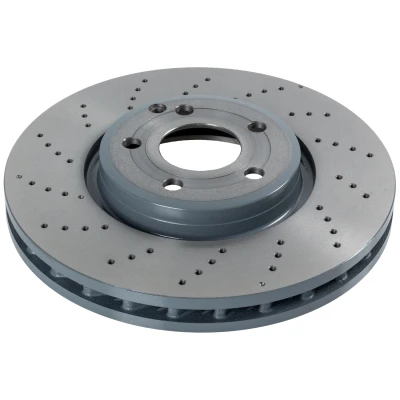 Imagen de FEBI BILSTEIN 107500 Disco de freno Eje delantero 322 32 5 112 perforado/ventil. int. revestido MERCEDES BENZ: CLS Coupé