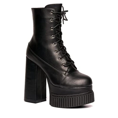 Imagen de LAMODA Brace Yourself, Botas Mid Calf Mujer, Color Negro, 39 EU