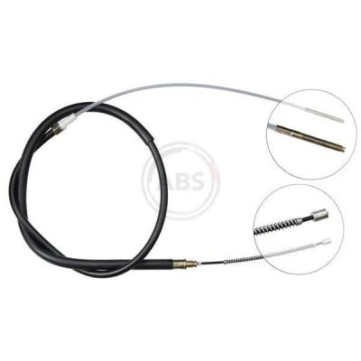 Imagen de A.B.S. K11526 Cable de Freno Mano 1628 Tambor para dirección izquierda/derecha VOLKSWAGEN: Passat B3/B4 Berlina, Variant