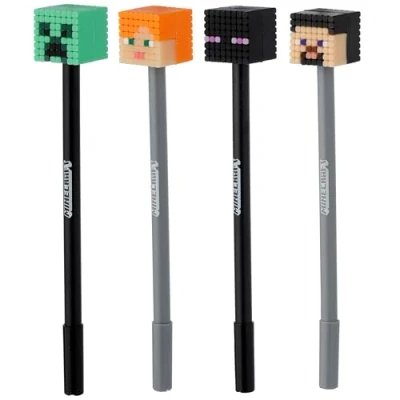 Imagen de Puckator trendige Kulis Schreibwaren &amp; Schulbedarf Minecraft feine Spitze Kugelschreiber Kuli (pro Stück)