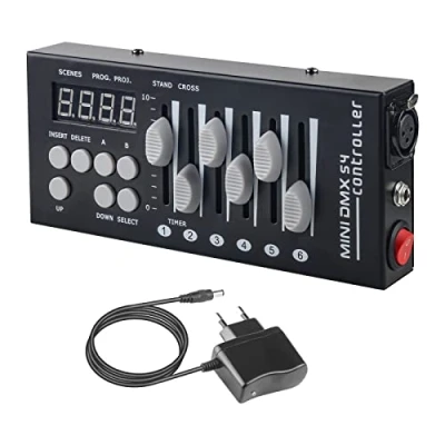 Imagen de Controlador de luz DMX 512 54 canales, para DJ