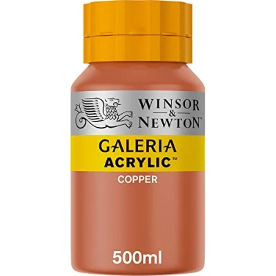Imagen de Winsor &amp; Newton Galería Pintura Acrílica , 500 ml, Cobre (Copper)