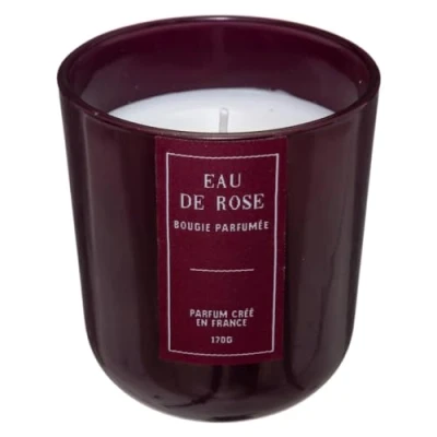 Imagen de Vela perfumada en vidrio rosa de silicona 170 g