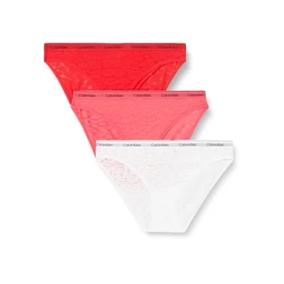 Imagen de Calvin Klein Underwear 3 PACK Braguitas, Mujer, Talla: XS, Azalea/lychee/white