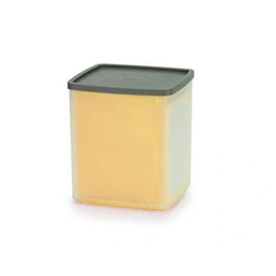 Imagen de Joseph Duo Rallador Manual de Queso con Recipiente, Cocina 2 Cuchillas, Rallado Gruso y Fino, Amarillo