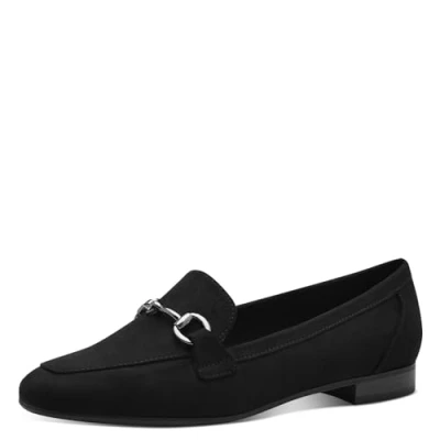 Imagen de MARCO TOZZI 2 24212 42 Zapatillas, Plantilla Feel Me, Forro Interior Suave, Mocasín Mujer, Negro, EU