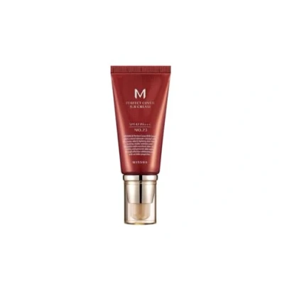 Imagen de MISSHA Perfect Cover BB Cream 20ml Tono #23 Natural Beige Protección Solar SPF 42 PA+++ Hidratación y Cobertura Perfecta, Multicolor, 10 g (Paquete de 1)