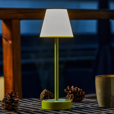 Imagen de Moovere Lámpara de mesa portátil LOLA SLIM 30 Luz LED Blanca Neutra (4000K) con Regulador intensidad y Batería Recargable (Lima)