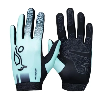 Imagen de KOOKABURRA Nitrogen Guantes de Hockey (1 par), Color Menta