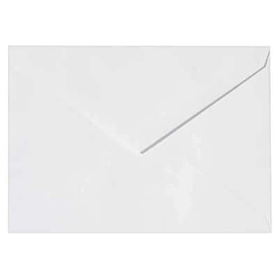 Imagen de Ideen mit Herz Sobres Din C6 11,4 x 16,2 cm blancos engomados con solapa puntiaguda 100 unidades g/m² cubierta de sobre para tarjetas felicitación, invitación
