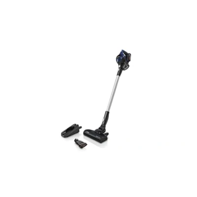 Imagen de Bosch Unlimited Serie 6 BBS611PCK Aspirador escoba sin cable, hasta 30 minutos de duración, 18 V, incluye 1 Batería Extraíble (Power for ALL), color azul
