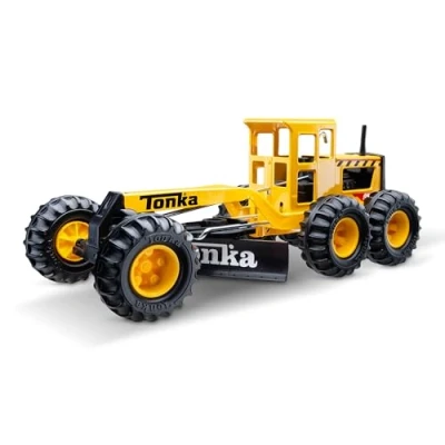 Imagen de Tonka 06129 Steel Classics Road Grader, Kids Construction Toys for Boys and Girls, Vehicle Creative Play, Toy Trucks Children Aged 3 +, Yellow &amp; Black