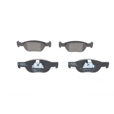 Imagen de BOSCH 0 986 424 544 Juego de pastillas freno Low Metallic Chapa antichirridos, con instrucciones montaje FIAT: Punto II Hatchback