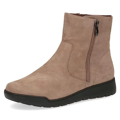 Imagen de CAPRICE 9 25307 41, Botines planos Mujer, Marrón (Taupe Suede), 36 EU