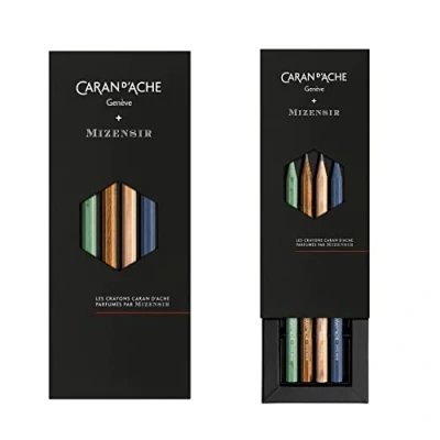 Imagen de Caran d ́Ache 0361.414 Les Crayons de la Maison Lápices perfumados HB (4 unidades)