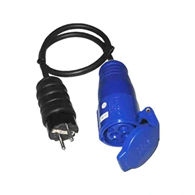 Imagen de EDP 46009 Base Cetac + Cable Clavija 10/16A, Varios Colores