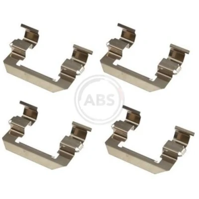 Imagen de A.B.S. 1761Q Kit de accesorios, pastillas frenos OPEL: Antara, CHEVROLET: Captiva