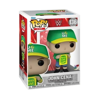 Imagen de Funko Pop! WWE: John Cena (Never Give Up) Figura de Vinilo Coleccionable Idea Regalo Mercancia Oficial Juguetes para Niños y Adultos Sports Fans Muñeco Coleccionistas