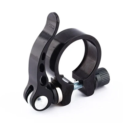 Imagen de Clip de Asiento Bicicleta, Abrazadera Sillín Bicicleta Liberación Rápida para 30.4/30.8/31.6mm (Color : Black 31.8)