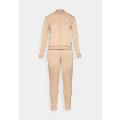 Imagen de adidas Sportswear Essentials 3STRIPES SET Chándal, Mujer, Talla: XL, Warm sandstone