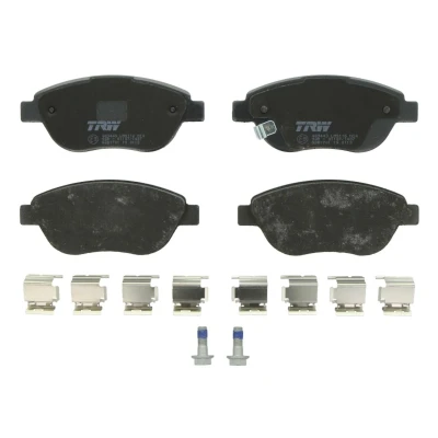 Imagen de TRW COTEC GDB1701 Juego de pastillas freno con avisador acústico desgaste tornillos pinza accesorios OPEL: Corsa D Hatchback
