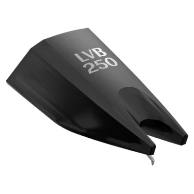 Imagen de Ortofon Stylus Concorde Music Black LVB 250 Moving Magnet Shibata desnudo diamante sobre soporte de aguja Boron el mejor espectro sonido posible y resolución excepcionalmente alta