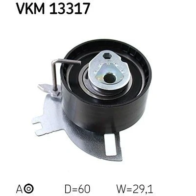 Imagen de SKF VKM 13317 Polea tensora, correa dentada PEUGEOT: 308 II Hatchback, 5008 I, Boxer Furgón, FORD: C Max 2, FOCUS 3, Mondeo 5, CITROËN: C4 Spacetourer