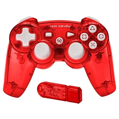 Imagen de Mando Pdp Wireless Rock Candy Rojo Ps3