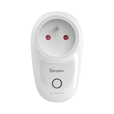Imagen de SONOFF S26R2ZBTPE FR Enchufe ZigBee ON/Off 16A con francés, Compatible Philips Hue y Smartthings