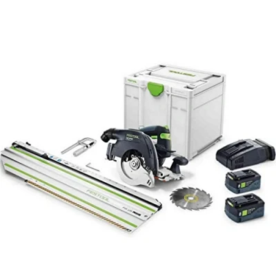 Imagen de Festool Sierra circular a batería HKC 55 5,0 EBI Set FSK 420
