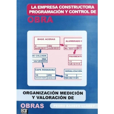 Imagen de La Empresa Constructora Programacion Y Control De Obra: Organizac Ion