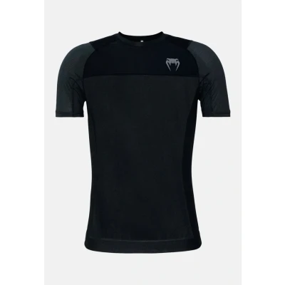 Imagen de Venum FIT AIR Short Sleeve Rashguard Camiseta deportiva, Hombre, Talla: Large, Black