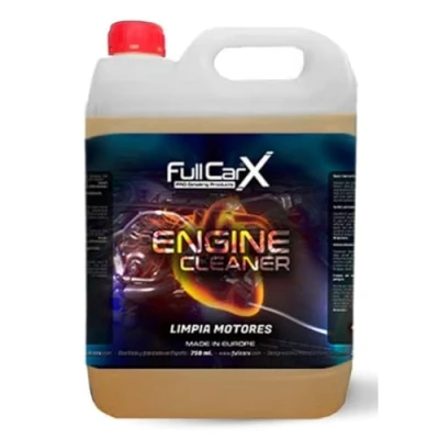 Imagen de LIMPIA MOTORES FullCarX by Full Dip DISUELVE DESENGRASA y Engine Cleaner Uso Profesional 5 Litros