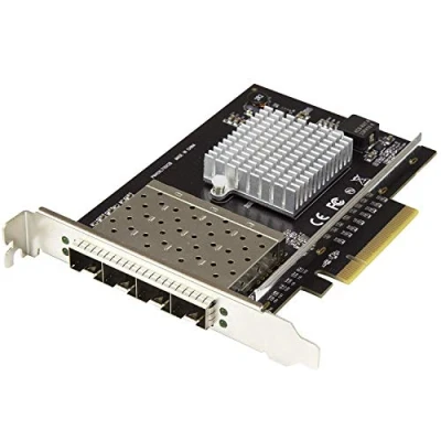 Imagen de StarTech.com Tarjeta de Red PCI Express para Servidores con 4 Puertos SFP+ 10 Gibabits Chip Intel XL710