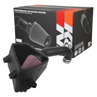 Imagen de K&amp;N Cold Air Intake Kit: High Performance, Guaranteed to Increase Horsepower: Fits 2019 Dodge Ram 1500, 5.7L V8,63 1578