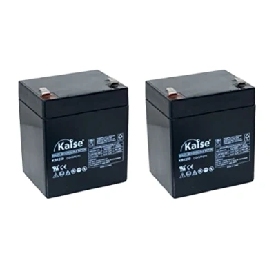 Imagen de Kaise Batería de Plomo AGM VRLA 12V 5Ah / Modelo KB1250 F1 2 Unidades