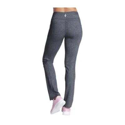 Imagen de Skechers Walk Go Flex 4 Pocket Boot Cut Pant Pantis, Gris Jaspeado, Large para Mujer