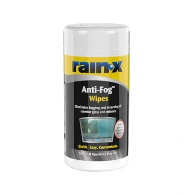 Imagen de Rain X Toallitas Anti vaho Parabrisas Coche 40 Unidades