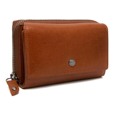 Imagen de The Chesterfield Brand Salviano Schutz 13.5 CM Monedero, Mujer, Talla: One Size, Cognac