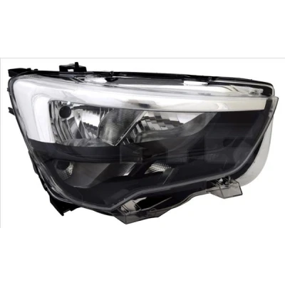 Imagen de TYC 20 17861 06 2 Faros derecha H7/H1, LED con luz diurna electromotor, OPEL: Combo E Furgón / Familiar
