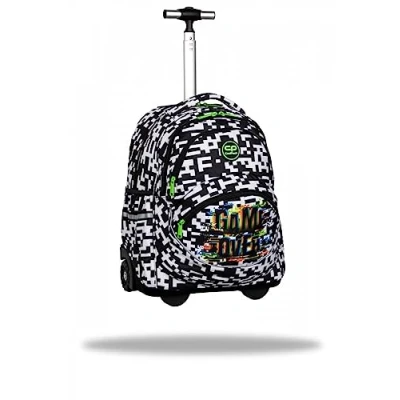 Imagen de Coolpack F035679, Mochila escolar con ruedas STARR GAME OVER, Multicolor