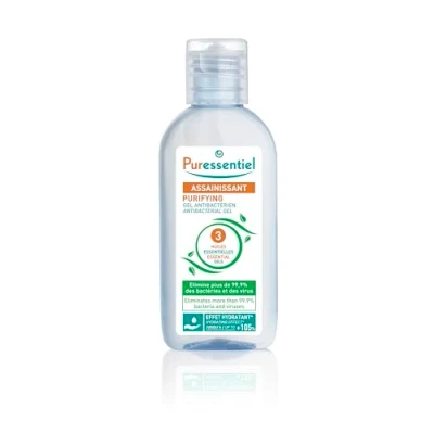 Imagen de Puressentiel Purificante Gel con 3 Aceites Esenciales Purifica las manos efecto hidratante inmediato 80ml