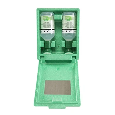 Imagen de KAYSER GmbH 4000386411 Ciruela A/S 4650 lavaojos 2X0,5L I.Flaschen M.Piktogramm Din12930