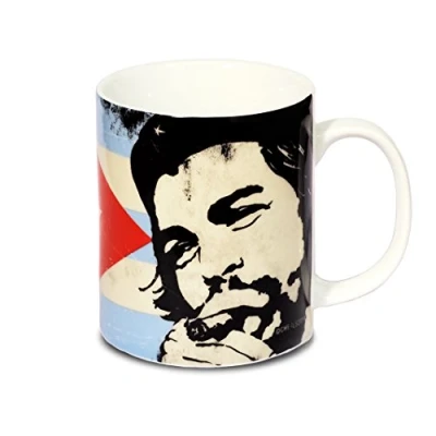 Imagen de Logoshirt la Bandera Cubana Taza de Cafe Cuban Flag Che Guevara Hasta Victoria Siempre ! Culto para Té negro Diseño original con licencia