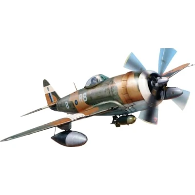 Imagen de Mini Art 48012 1:48 Thunderbolt MK. II ADV. Kit reproducción Fiel, modelismo, de plástico, Manualidades, Hobby, Pegar, maquetas, ensamblar, sin Pintar