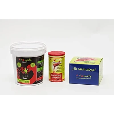 Imagen de Pack: salsa pizza 140g. +Tomate en polvo 500g.+Tomate ahumado 100g. (Tomate)
