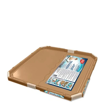 Imagen de Simple Solution Soporte para perros, bandeja portátil entrenamiento de mascotas y cachorros, 53 x cm