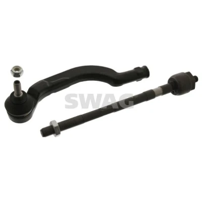 Imagen de SWAG 60 93 7627 Barra de Dirección Eje delantero, izquierda con contratuerca OPEL: Vivaro A Combi, NISSAN: Primastar Furgón, RENAULT: TRAFIC 2 Kasten