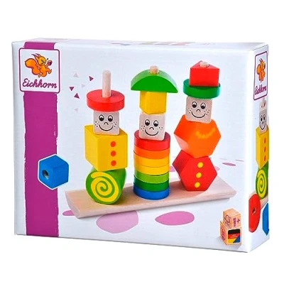 Imagen de Eichhorn Puzzle apilable de figuras madera (100073422)